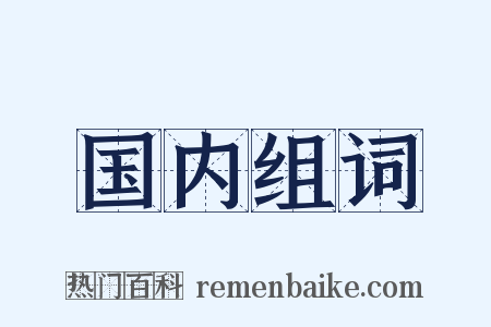 国内组词是什么意思的图片
